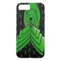 Abstract 3-D Lyme Disease Awareness Ribbon Case