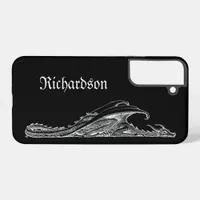 Sleeping Dragon Personalized  Samsung Galaxy S22+ Case