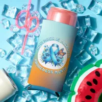 November is Microtia Awareness Month and Day Seltzer Can Cooler