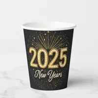 Happy New Year Paper Cups