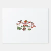 Tis The Season Christmas Acrylic Block Sign