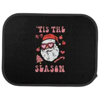 Groovy Christmas Santa Tis The Season Car Floor Mat