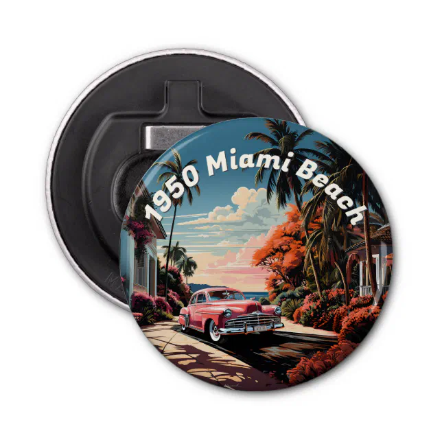 1950s Miami Beach garden villa Bottle Opener