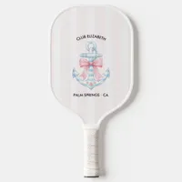 Palm Club Personalized Palm Springs Bachelorette Pickleball Paddle