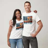  Keepin' It Reel Fishing Flag  T-Shirt