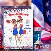 Once a Life TIME US 250th Anniversary High Spirit  Invitation