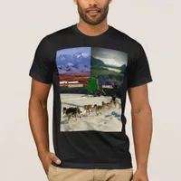 Fairbanks, Alaska Collage T-Shirt