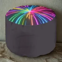 Burst of Color – Rainbow Fireworks Pouf