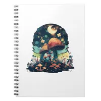 Cottagecore And Aesthetic Goblincore Mushroom Fair Notebook
