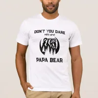 *~* AP86 Roaring PAPA BEAR Moon Pines Father's Day T-Shirt