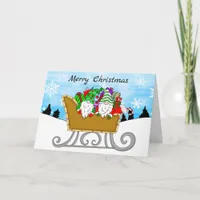 Christmas Gnomes | From Our Gnome to Yours Card