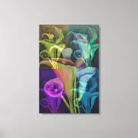 Calla Lillies Canvas Print