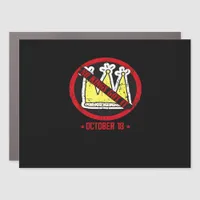 No Kings It Classic Creative Style Car Magnet