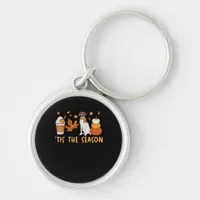 Tis The Season German Shorthaired Dog Fall Pumpkin Keychain