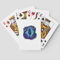Fey Gothic Emo Goblincore Aesthetic  Forest Graphi Poker Cards