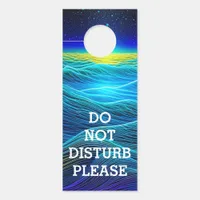 Ethereal Blue Ocean | Do Not Disturb Door Hanger