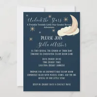 Twinkle Little Star Gender Reveal Escape Room  Invitation