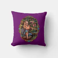 Elf Princess Throw Pillow