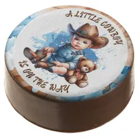 A Little Cowboy is on the Way | Baby Shower Chocolate Covered Oreo