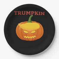 Trumpkin Jack-O-Lantern Classic Paper Plates
