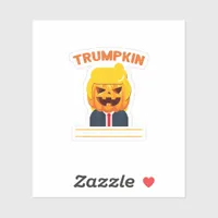 Halloween Trumpkin Funny  Pumpkin Halloween Sticker