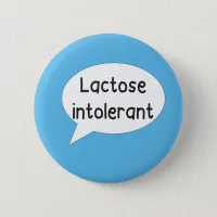 lactose intolerant badge button