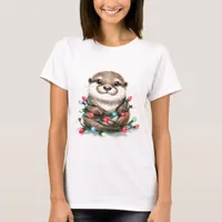 Christmas Otter T-Shirt