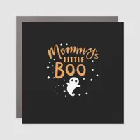 Mommy’s Little Boo - Happy Halloween Car Magnet