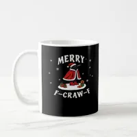 F-Craw-F Crow Christmas F-Caw-F Raven Christmas Cl Coffee Mug
