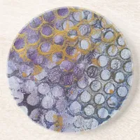 Dotty Spotty Abstract Drink Coaster