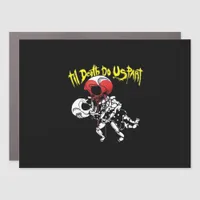 Till Death Do Us Part – Skeleton Couple Forever Car Magnet