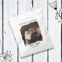 Thank You Gift | Photo Template Wedding Favor Bag