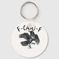 F-Caw-F Essential Retro Classic Keychain