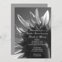 Garden Sunflower Couples Wedding Shower Invitation