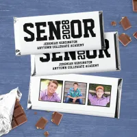 Senior Graduation Block Letter 3 Photo Hershey Bar Favors