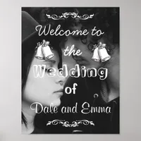 Personalized Welcome to the Wedding Poster