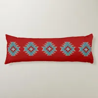 Southwest Mesas Red & Turquoise Body Pillow