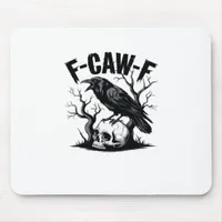 F-Caw-F Essential Minimal Clean Mouse Pad