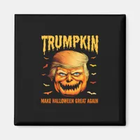 Funny Usa Pumpkin Trumpkin Make Halloween Great Ag Magnet