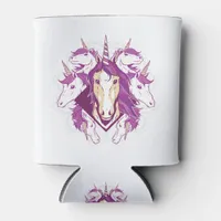 Unicorn mandala can cooler