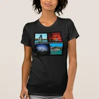 Orlando, Miami, South Beach Collage T-Shirt