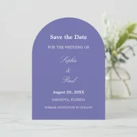 Elegant Lavender Arch Save the Date