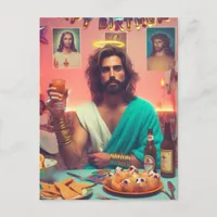 Happy Birthday Jesus Postcard