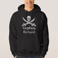 Personalized Pirate Captain Hoodie