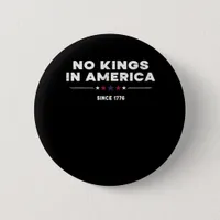 No Kings In America Doge Classic Trendy Graphic Button