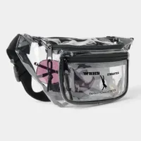 School Gymnastics Custom Name Class of 20XX Clear Fanny Pack