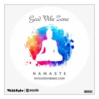 *~* GOOD VIBE ZONE Bold Buddha  Wall Decal