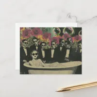The Bathtub Viewers Postcard