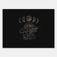 Goblincore Aesthetic Academia Cottagecore Mushroom Sign