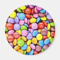 Colorful Candy Pieces Food Refrigerator Magnets